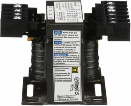Industrial Control Transformer 500VA, 1 Phase, 240/600V Input, 115°C Rise