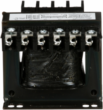 Type T Industrial Control Transformer, 50VA, 1 Phase, 208/240/277/380/480V Primary, 24V Secondary