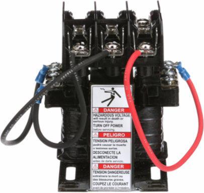 Type T Industrial Control Transformer, 50VA, 208V/120V, 2.58 Inch Height