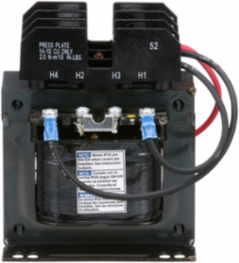 Industrial Control Transformer 150VA, 1 Phase, 240x480V/120V, 55°C Rise