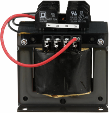 Transformer, Industrial Control, 500VA, 1 Phase, 240/600V Primary, Copper Winding