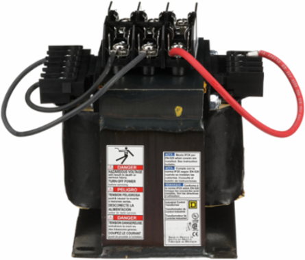 Transformer, Industrial Control, 500VA, 1 Phase, 240/600V Primary, Copper Winding