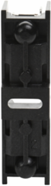 Terminal Block Fuse Holder, 30A, 600V, 1 Pole, Thermoplastic, 3.13 Inch Height