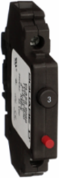 Linergy Thermal Magnetic Circuit Protector 3A, 250V AC, 65V DC, 3.45 Inch Height