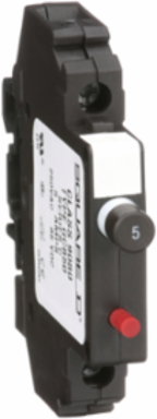 Linergy Circuit Protector, Thermal Magnetic, 5A, 250V AC, 65V DC