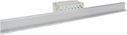 Terminal Block 36 Inch High Rise Mounting Track, Aluminium, 270 Amp