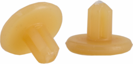 Linergy Marking Strip End Plug, Nylon, 0.34 Inch x 0.24 Inch