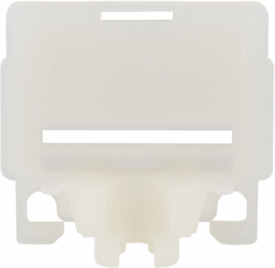 Linergy End Barrier Terminal Block, Nylon, 1.4 Inch Width, 1.25 Inch Height