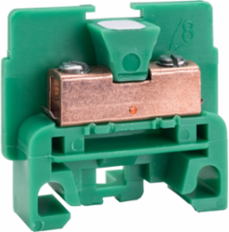 Linergy Terminal Block, Green, 35/Foot, 40A, 600V AC/DC