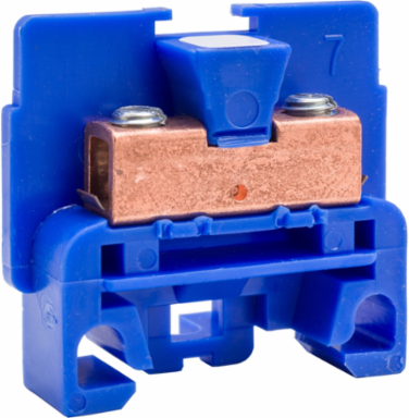Linergy Terminal Block, Blue 40A 600V, UL/CSA Certified