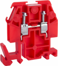 Linergy Terminal Block, 30A, 600V, Red, Fits AWG 22-10