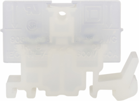 Linergy Terminal Block, 40A, 600V, Clamp Terminal, Natural Color, 1.8 Inch Width