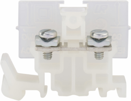 Linergy Terminal Block, 40A, 600V, Clamp Terminal, Natural Color, 1.8 Inch Width