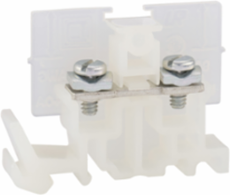 Linergy Terminal Block, 40A, 600V, Clamp Terminal, Natural Color, 1.8 Inch Width