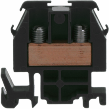 Linergy Terminal Block, 60A, 600V, Black, Copper AWG 22-8