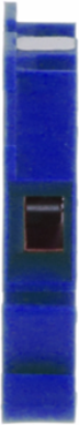 Linergy Terminal Block, 60A, 600V, Blue, 1.72 Inch Width, Box Lug Connector