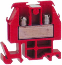 Linergy Terminal Block with Box Lug Connector, 60A, 600V, Red