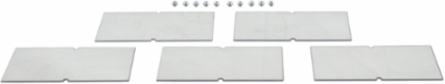 Power Distribution Block Cover, 4 Inch x 4 Inch, Set of 5