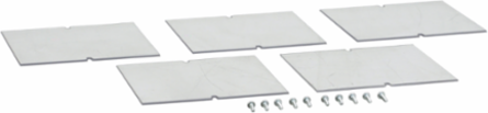 Power Distribution Block Cover, 4 Inch x 4 Inch, Set of 5