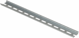 Terminal block, Linergy, mounting track, 35 mm DIN rail, with slotted mounting holes, 16 inches long