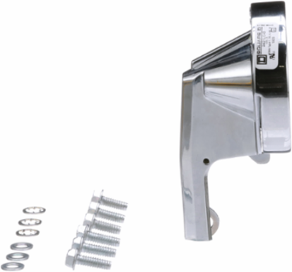 PowerPacT B/H/J Rotary Handle Assembly 3 Inch 125A-250A NEMA 3/4/4X Chrome Plated