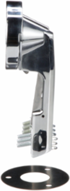 PowerPacT Handle Assembly, 6 Inch, 125A-300A, NEMA 3/4/4X, Chrome Plated