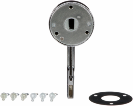 PowerPacT Handle Assembly, 6 Inch, 125A-300A, NEMA 3/4/4X, Chrome Plated