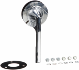 PowerPacT Handle Assembly, 6 Inch, 125A-300A, NEMA 3/4/4X, Chrome Plated