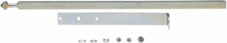 Circuit Breaker Rotary Handle Accessory, 125A-600A, Long Shaft, NEMA 1/3R/12