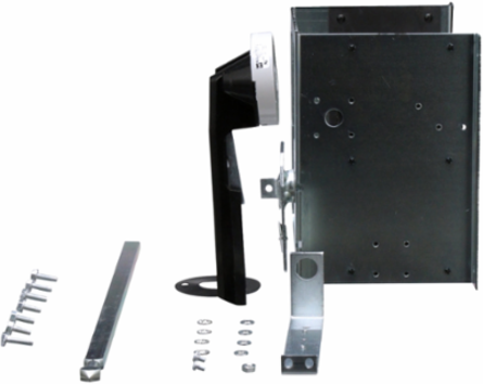 PowerPacT M/P Circuit Breaker Handle 8 Inch Long, Type L, 9 to 23.5 Inch Mounting