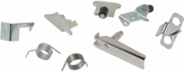 Door Closing Mechanism, Two Point Roller Latch for NEMA 4/12 Enclosures, <39 Inch Opening, 4 Inch Length