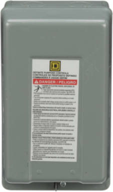 Definite Purpose Contactor Enclosure NEMA 1, 8.5 Inch Height, CSA Certified