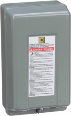 Definite Purpose Contactor Enclosure NEMA 1, 8.5 Inch Height, CSA Certified