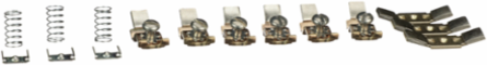 NEMA Size 0 Type S Replacement Contact Kit, 3 Pole