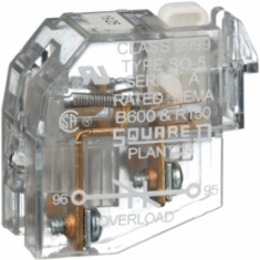 NEMA Motor Starter Type S with NC Alarm Contact, 600V AC