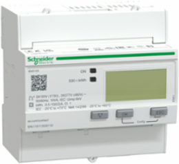 Acti9 iEM3000 Energy Meter, 63 A, LCD Display, DIN Rail Mounted