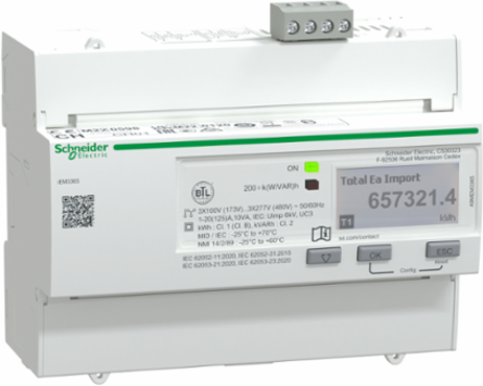 iEM3365 Energy Meter, 125 A, BACnet, Multi-Tariff