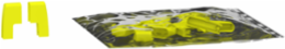 Set of 10 Yellow End Caps for 1 Pole Acti9 Comb Busbar