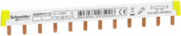 Acti9 1L Horizontal Comb Busbar, 12 Modules, 100A, 18 mm Pitch, 220 mm Length