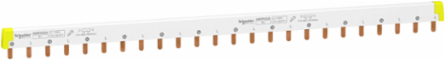 Acti9 Comb Busbar 1L+N 100A 24 Modules 18mm Pitch 430mm