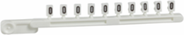 Marker, Linergy TR, clip-in marker type, character 0, numeric, strip of 10
