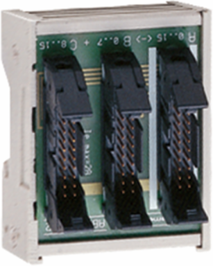Flat Plug-In Connector 20 Pins, Plastic Housing, 6 mm Height, 30 mm Depth, 50 mm Width