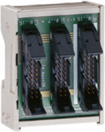 Flat Plug-In Connector 20 Pins, Plastic Housing, 6 mm Height, 30 mm Depth, 50 mm Width
