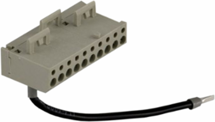 Connection Sub-Base Snap-On Terminal Block with 10 Screw Terminals