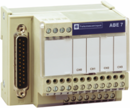 Modicon ABE7 Connection Sub-Base for 4 Analog Channels, IP20 Rated