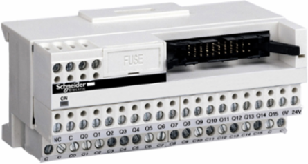 Modicon Passive Connection Sub-Base with 16 Channels, 1.8A, IP2X