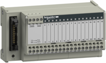 Modicon ABE7 Passive I/O Sub-Base, 16 Channels, 125mm Width