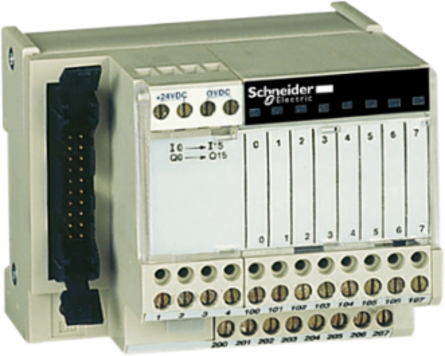 Passive Discrete I/O Sub-Base, 16 Channels, 0.196 kg, IP2X