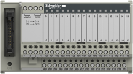 Passive I/O Sub-Base with 16 Channels, 1.8A Supply Current, IP2X