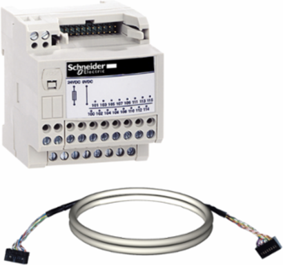 Modicon Passive Discrete I/O Sub-Base 16 Channels, 19-30V, IP2X, 0.33kg